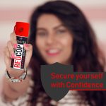 Newish Metal Powerful Pepper Spray Self Defence for Women Shots 50 (35 gm / 55 ml) (Red) - Image 5