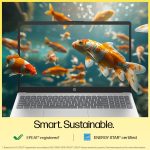 HP 15, AMD Ryzen 3 7320U Laptop (8GB LPDDR5, 512GB SSD) Anti-Glare, Micro-Edge, 15.6"/39.6cm,FHD, Win 11, Silver, 1.59kg, AMD Radeon Graphics, 1080p HD Camera, fc0154AU - Image 9