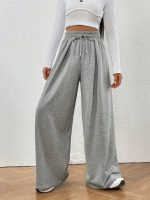 dockstreet Women's/Unisex ONESOPEN Bottom Drawstring Pure Cotton Stretchable Baggy Jogger Pants || for Similar Baggy Look Order a Size or Two Large Than Your Usual Size - Image 2