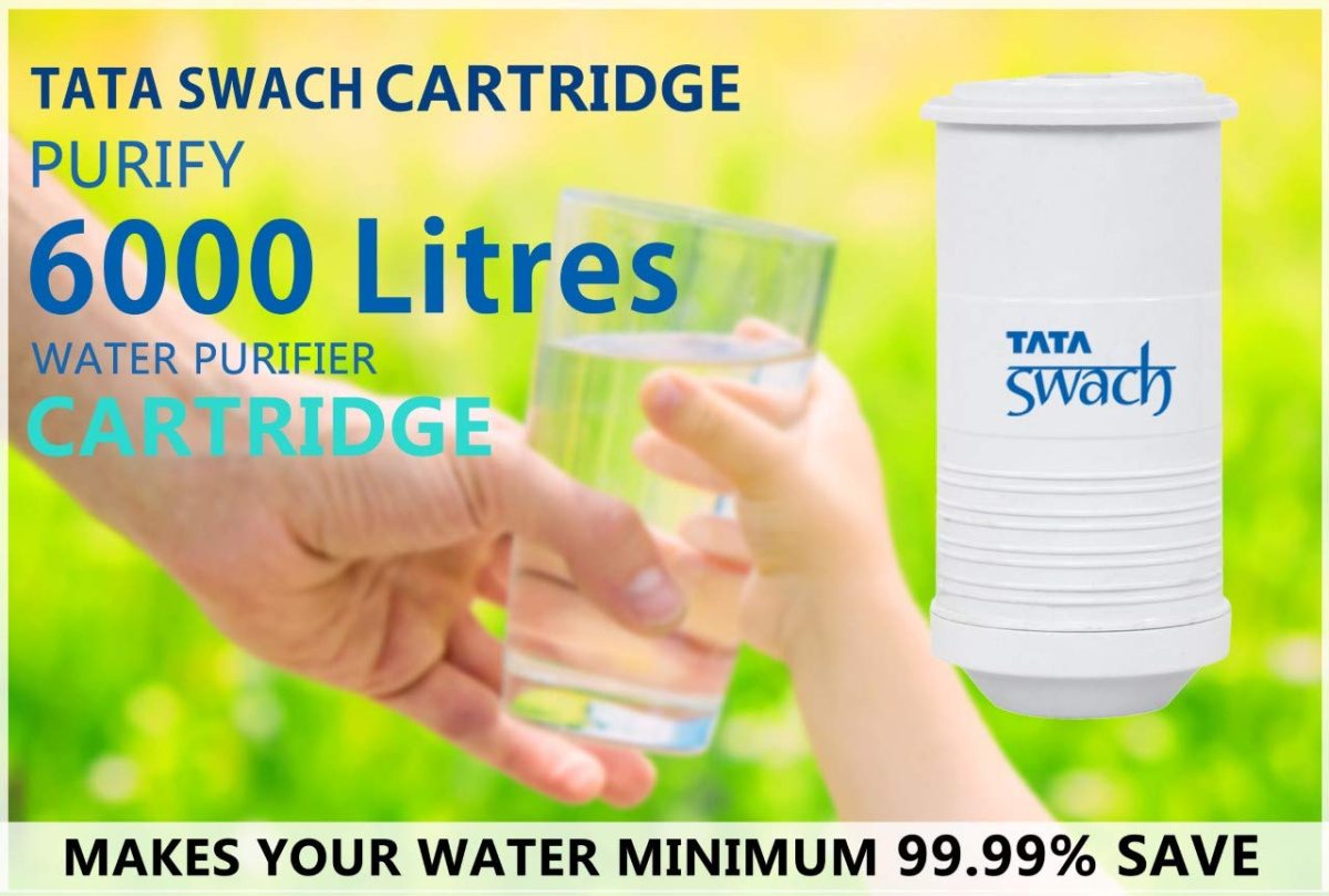 Tata Swach Bulb 6000-Litre Cartridge, 1 Piece, White, Hollow Fiber Membrane - Image 2