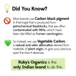 RUBY's ORGANICS Kohl Eyeliner- Black, Kajal with In-Built Smudger for Smokey-Eye, Extra Smooth & Blendable, Long-Wearing Matte Finish, Organic Eye Makeup, Cruelty-Free & Vegan, 0.35 Gm,Pencil - Image 4