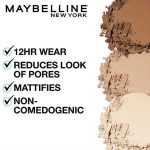 Maybelline New York Powder Foundation, Pressed Powder Compact, Mattifies Skin, Incl. Mirror and Applicator, Fit Me, 220 Natural Beige, 8.5g - Image 2