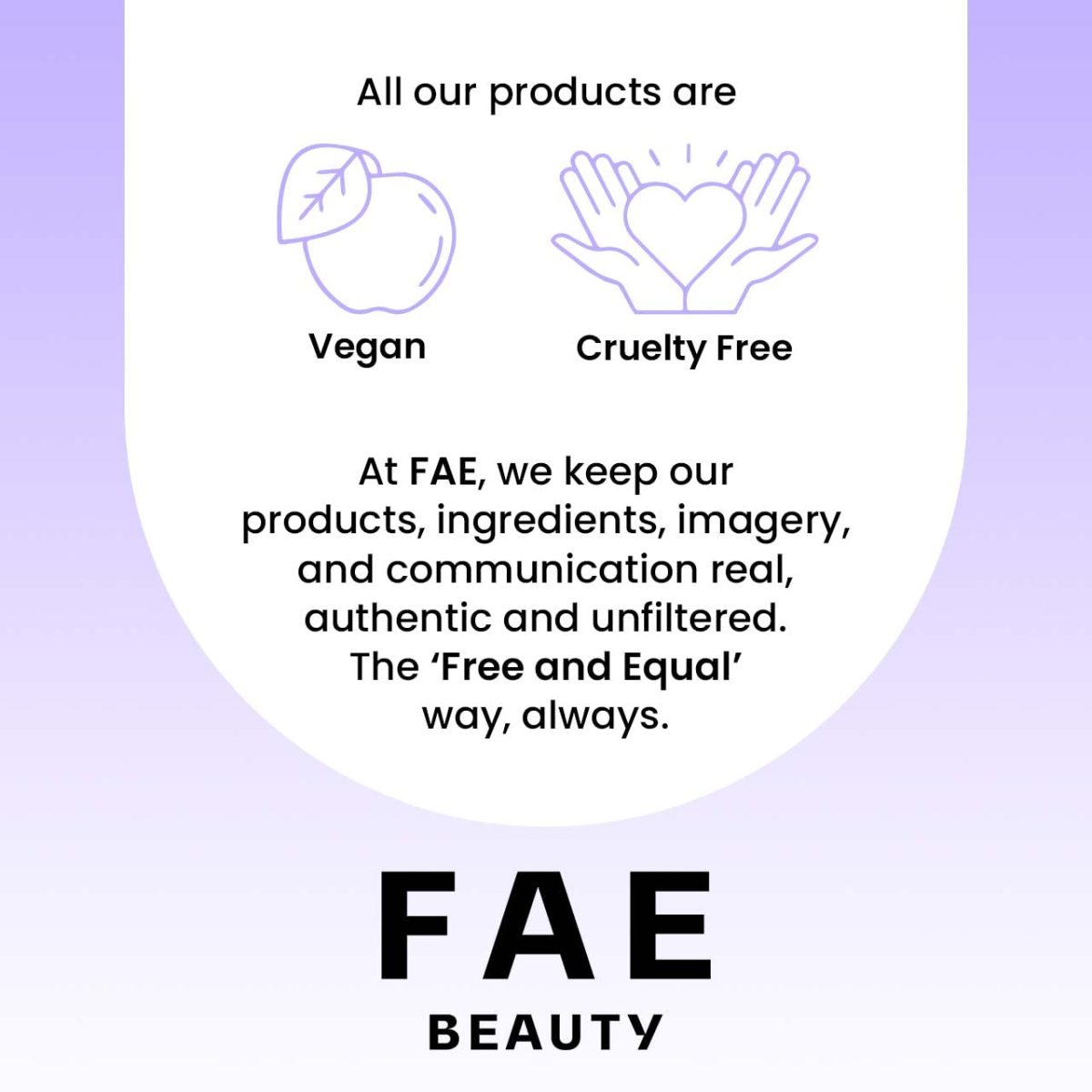 FAE Beauty 2-in-1 Volumising Mascara & Brow Gel | Lengthening & Buildable Formula | Easy To Remove | For All Genders | For Lashes & Brows | Vegan (Dark Brown) - Image 5