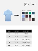 XYXX Men's Nova 100% Combed Cotton Regular Fit Polo T-Shirt - Image 4
