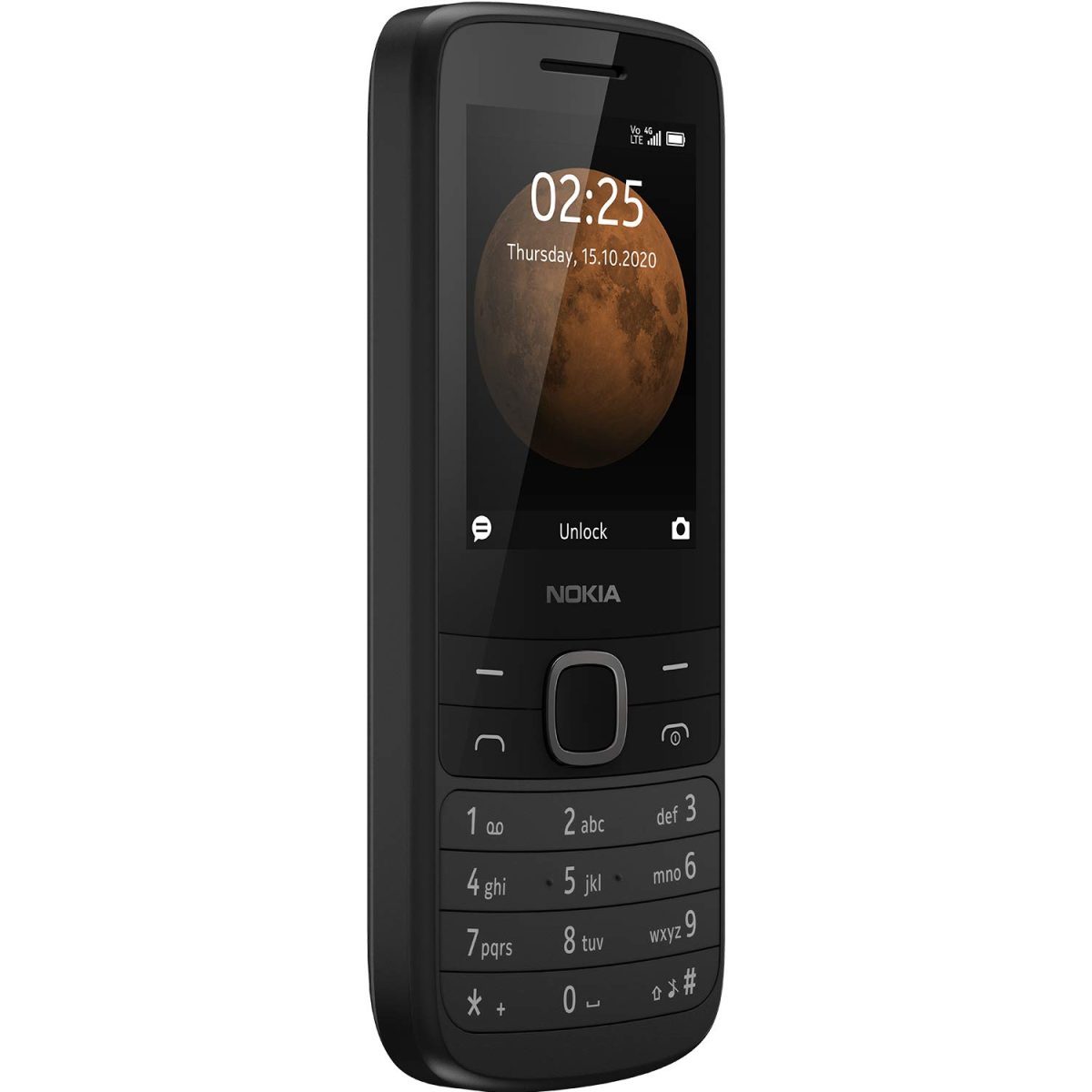 Nokia 225 4G Dual SIM Feature Phone with Long Battery Life, Camera, Multiplayer Games, and Premium Finish Black Colour - Image 3