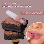 Lamior Blurry Fudgy Lip Tint - Honeycomb | Ultra Velvety Matte | Transfer-Proof & Hydrating Formula | Long-Lasting Lip Tint with Cushion Applicator | Vegan & Cruelty-Free - Image 5