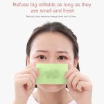 KICHKER Green Tea Infused Premium Oil Blotting Sheets - 100 Pcs Thick Facial Blotting Papers for Oily Skin, Acne Control, and Makeup-Friendly Shine Control- penser Pack for Women and Men - Image 4