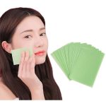 KICHKER Green Tea Infused Premium Oil Blotting Sheets - 100 Pcs Thick Facial Blotting Papers for Oily Skin, Acne Control, and Makeup-Friendly Shine Control- penser Pack for Women and Men - Image 6