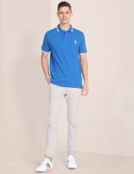 U.S. POLO ASSN. Men's Tipped Collar Pure Cotton Slim Fit Polo Shirt - Image 4