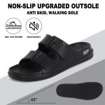 DOCTOR EXTRA SOFT Men's Classic Cushion Sliders/Slippers with Adjustable Buckle Strap for Adult | Comfortable & LightWeight |Stylish & Anti-Skid| Waterproof & Everyday Flip Flops for Gents & Boys D-505 - Image 5