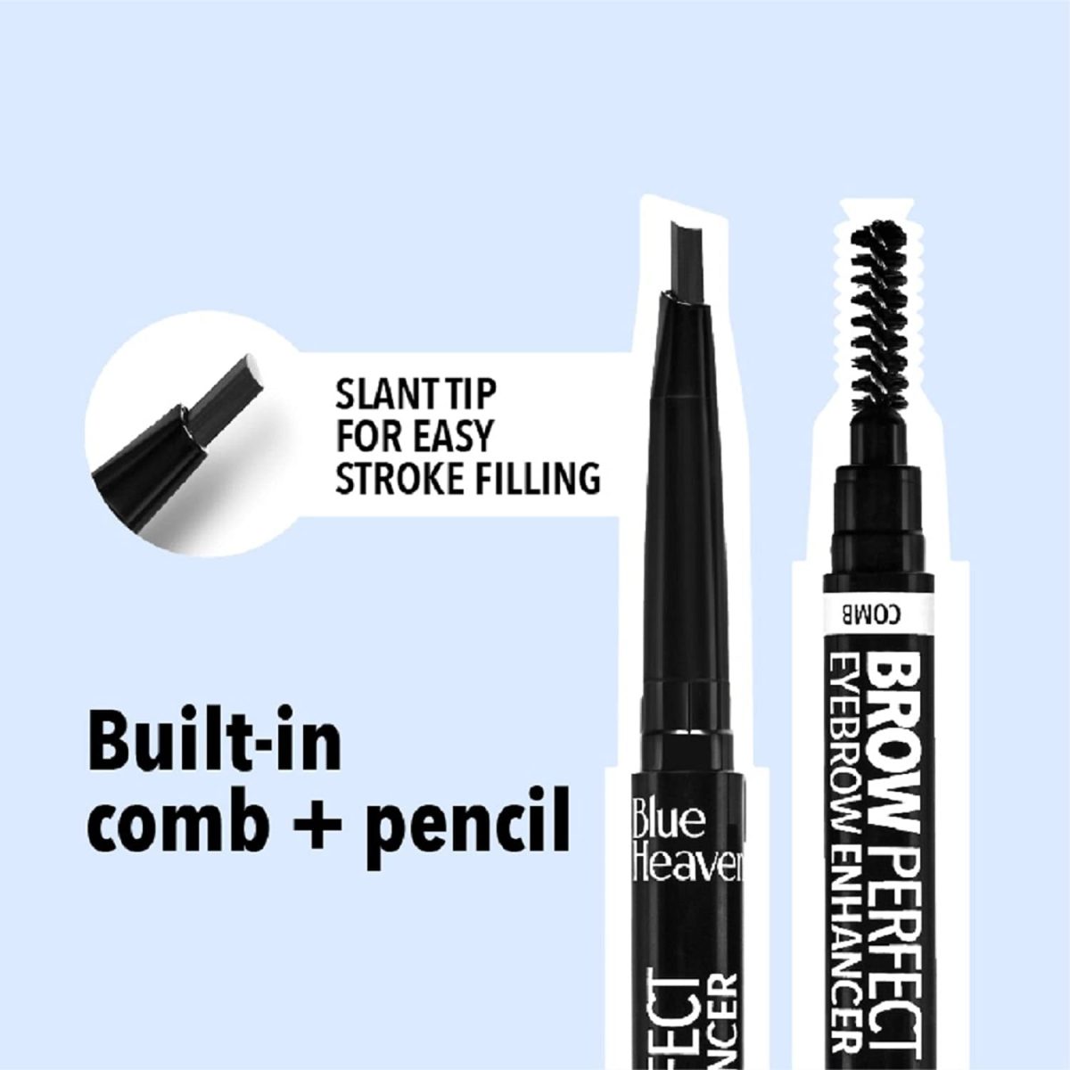 Blue Heaven Artisto Eyebrow Enhancer Pencil & Styler, Honey Brown, 0.30 g - Image 5