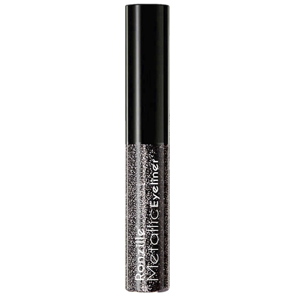 RONZILLE Waterproof Shimmery, Metallic And Glitter Finish Eyeliner Gel (Black) - Image 2