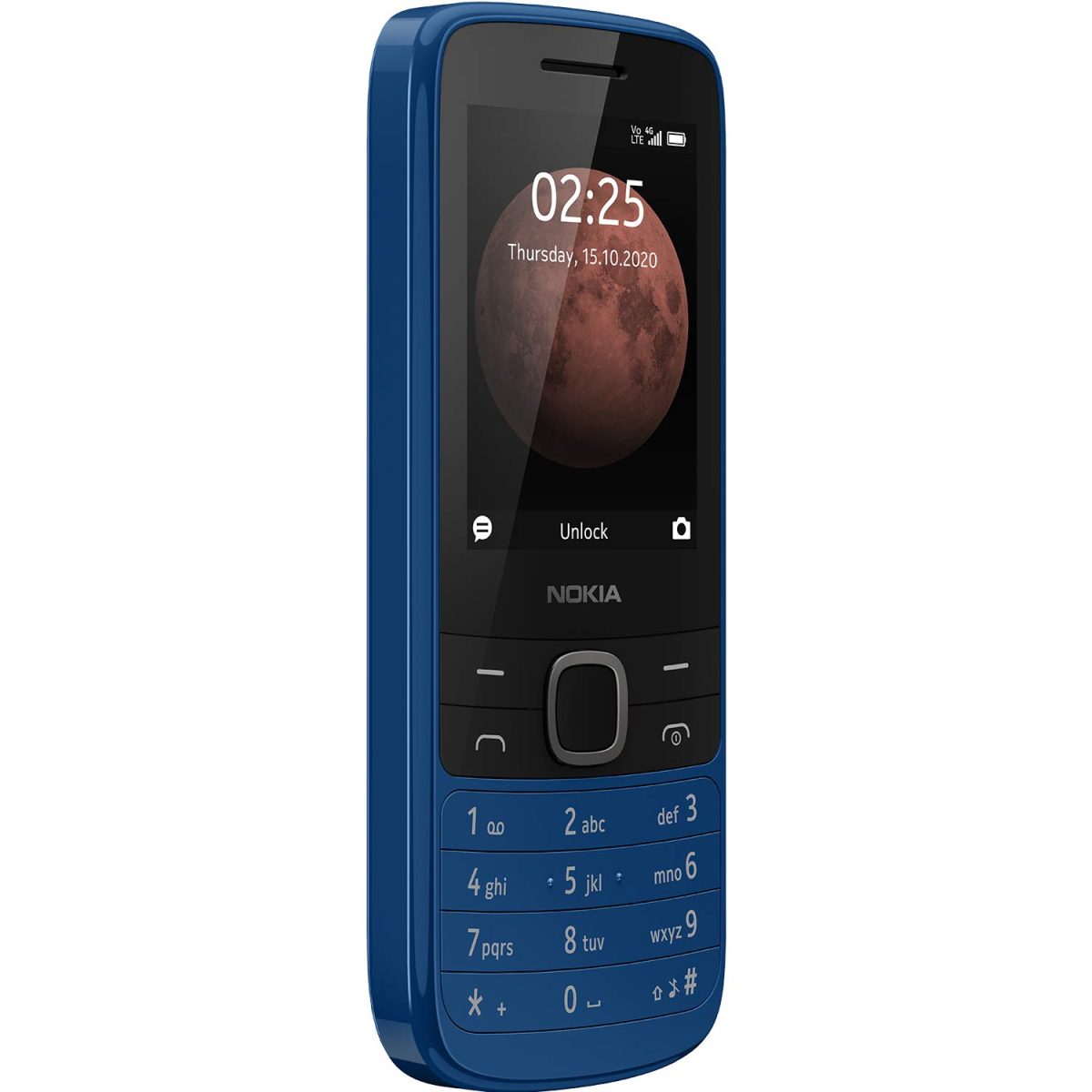Nokia 225 4G Dual SIM Feature Phone with Long Battery Life, Camera, Multiplayer Games, and Premium Finish – Classic Blue Colour - Image 3