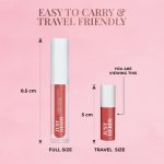 Just Herbs Ayurvedic Liquid Lipstick Kit Set of 5 with Long Lasting Matte Finish, Hydrating & Lightweight Lip Colour, Deeps & Reds - Paraben & Silicon Free - 5 ml - Image 6