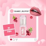 Glam21 Jelly Pop fruity gel lipstick| Moisturising | Glossy Finish | Gives a Natural Colour | Lightweight | 01- Cranberry Pink, 3.5gm - Image 3
