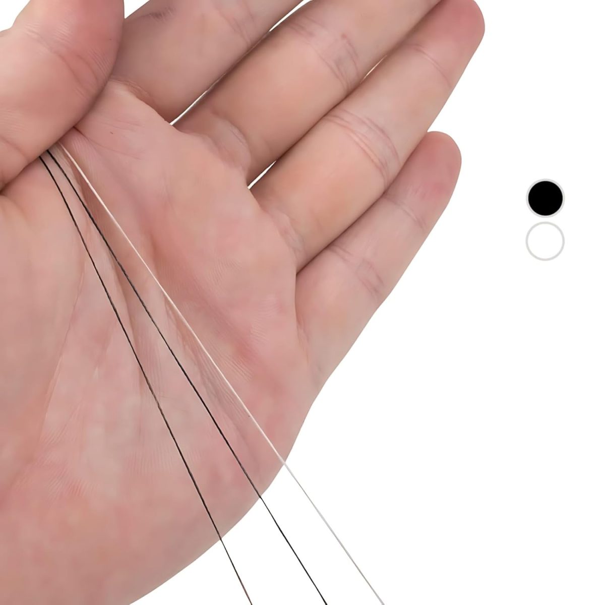 Globelle Mapping Thread for Eyebrow Marking – Pre-Inked Thread for Precise Brow Shaping and Symmetry, Ideal for Microblading, PMU, and Professional Makeup Artists (Black) - Image 4