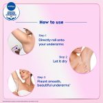 NIVEA Pearl and Beauty 50ml Deo Roll On | With Pearl Extracts & Avocado Oil| 72 H Smooth & Beautiful Underarms | 0% Alcohol | For Women - Image 7