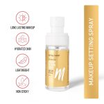 MyGlamm Set On You Setting Spray (60ml) | Long Lasting Makeup Fixer Spray for All Skin Types & Contains Hyaluronic Acid, Niacinamide & Aloe Extract - Image 2