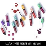 Lakmé Absolute Matte Melt Mini Liquid Lip Colour, Brown Souvenir, Velvet Matte Liquid Lipstick, Transfer Proof, Long Lasting, Lightweight, 2.4 ml - Image 6