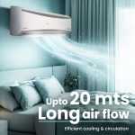 Haier 2 Ton 5 Star HEXA Inverter Split AC (6300 Watts, Copper, 7 in 1 Convertible, Heavy Duty, HD Filter, Cools at 60°C, Frost Self Clean, 20mtrs Air Throw - HSU24HD-ANW5BN-INV) - Image 12