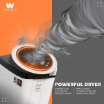 White Westinghouse 7.5 kg 3D Wash Semi Automatic Top Loading Washing Machine (SFW7500/ BLACK/ 2023) - Image 5