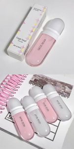 Gege Bear Clear and Moisturizing Lip Gloss - Hydrating Non-Sticky Lip Gloss for Soft & Plump Lips | High-Shine Transparent Gloss with Nourishing Formula | Lightweight Long-Lasting Lip oil & Lip Enhancer | Glossy Lip Tint for Women & Girls | Korean Beauty Lip Care for Smooth & Radiant Lips (#01 Light Pink, 6.5g) - Image 7
