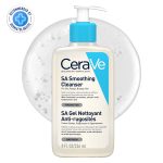 CeraVe SA Smoothing Cleanser For Dry, Rough & Bumpy Skin, contains Salicylic Acid, Dermatologist Recommended Face wash (236ml) - Image 10