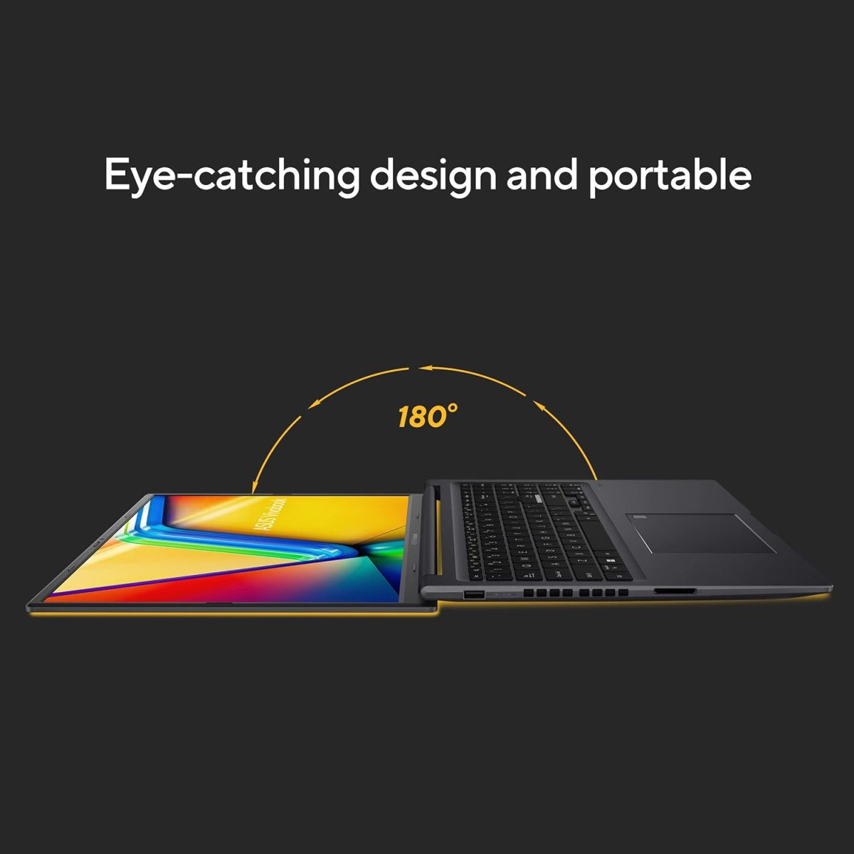 ASUS Vivobook 16X 13th Gen,Intel Core i5-13420H Creator/Gaming Laptop(NVIDIA RTX 3050-4GB/16GB/512GB/FHD+/16.0"/144Hz/Windows 11/M365 Basic(1Year)*/Office Home 2024/Indie Black/1.67 kg)K3605VC-RP412WS - Image 16