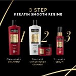Tresemme Keratin Smooth Anti-Frizz Hair Serum 50ml with Argan Oil|| for 2X Smoother Hair and Long Lasting Frizz control upto 48H even in 80% humidity - Image 8