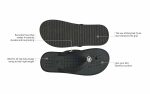 Neeman's Eco Flip Flops for Men | Comfortable Outdoor Indoor Fashionable Slippers for Boys | Rubber Flat Slip On Flexible | Everday Comfort | Lightweight Soft Chappal - Image 3