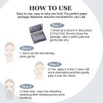 MAYCREATE® 100Pcs Face Blotting Paper for Oily Skin, Natural Linen Bloating Papers for Oily Face, Oil Absorbing Sheets for Face, with Built-in Mirror & Powder Puff Pad for Men and Women - Image 7