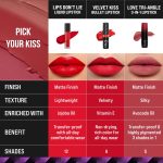 Staze 9To9 3 In 1 Matte Lipstick | 3 Unique Shades In 1 | 12 HRS Long Lasting, Transferproof | Non-Drying Formula With Intense Color Payoff | 03 Caramel Rose | 3.8 G - Image 6