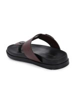 San Frissco Men's Sandals with Open Toe Strap/Perfect Fit for Summer and Rainy Season Easy to Walk Slipper, Chappal/Stylish Casual Trendy Floaters - Image 5