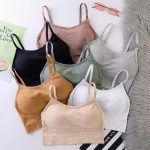 Texello Women's Cotton Wire-Free Full Coverage Lightly Padded Sports Bra - Comfortable & Supportive Everyday Wear - Pack of 3 (Size- XS, Black, White, Green) - Image 6