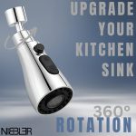 Nibbler ® Tap Extender for Kitchen Sink, Flexible Faucet with Tap Extension for Convenient Use Upgrade Your Kitchen Sink with Flexible Tap for Easy Access (Alpha 1) - Image 4