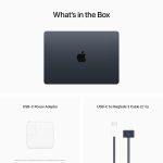 2022 Apple MacBook Air Laptop with M2 chip: 34.46 cm (13.6-inch) Liquid Retina Display, 8GB RAM, 256GB SSD Storage, Backlit Keyboard, 1080p FaceTime HD Camera. Works with iPhone/iPad; Midnight - Image 6
