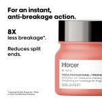 L’Oréal Professionnel Inforcer Strengthening Hair Mask with Vitamin B6 & Biotin for Weak, Brittle Hair, Serie Expert, 250gm - Image 2