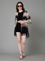 Purys Women's Colorblock Kimono Shrug - Image 6