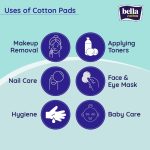 Bella Cotton Pads Round with Aloe Vera Extract - 100 Pcs - Image 5