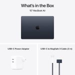 Apple 2025 MacBook Air (15-inch, Apple M4 chip with 10-core CPU and 10-core GPU, 16GB Unified Memory, 512GB) - Midnight - Image 6