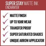 Maybelline Superstay Matte Ink Brooklyn Blush - Enchanter, 5ml | Liquid Lipstick | Matte Lipstick, 5ml - Image 3