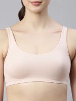 Enamor Low Impact Women's Cotton Everyday Sports Bra - All Day Comfort, Non Padded, Wirefree, High Coverage - SB06 - Image 5