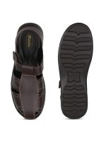 Bata Men Classic Sandal Black Sandals - Image 2