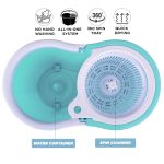 Raxon Innovation Stainless Steel Microfiber Floor Cleaning Mop with Removable Washable Cleaning Pad and Integrated Water Mechanism,mop for Cleaning Floor(Multicolour) (Spin Mop) - Image 2