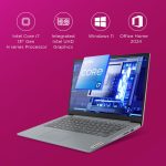 Lenovo IdeaPad Slim 3 13th Gen Intel Core i7-13620H 15.6" (39.62cm) FHDIPS300 Nits Thin&Light Laptop (16GB/512GB SSD/Intel UHDGraphics/Win11/Office Home 2024/1YrADP Free/ARCTIC-Grey/1.6Kg), 83EM00GTIN - Image 2