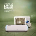 Lloyd Stellar Art 1.5 Ton 5 Star Wi-Fi Inverter Split AC (6 in 1 Expandable, Mood Lighting, In-Built Air Purifier, Direct Voice Command, Copper, White & Blush Pink, New Launch GLS18V5FBGST) - Image 5