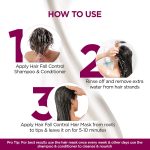 BBlunt Hair Fall Control Combo | Shampoo + Conditioner + Hair Mask | Reduces Hair Fall | Strengthens Hair | Enriched with Shine Tonic | For Men & Women | 300 ml + 250 g + 250 g - Image 3