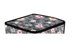 The Furnishing Tree Washing Machine Cover Floral Grey Compatible for Godrej 7.5 Kg Fully-Automatic Top Loading WTEON ADR 75 5.0 FDTH GPGR - Image 8