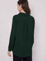 GRECIILOOKS Shirts for Women – Korean Style Long Sleeve Oversized Button Down | Plus Size Workwear Top for Office & Casual Wear (Available in Plus Size and Combo Pack of 2) - Image 2