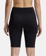 Jockey MW81 Women's Microfiber Elastane Stretch Slim Fit Shorts with Side Pockets and Stay Fresh Treatment - Image 3